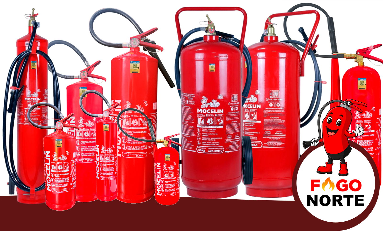 Venda de Extintores novos e certificados