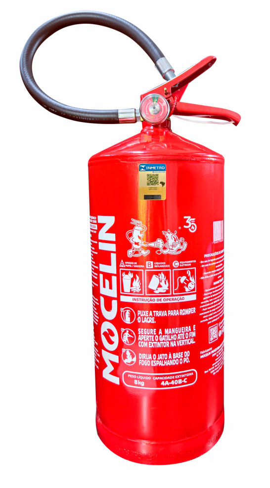 Extintor 8kg ABC