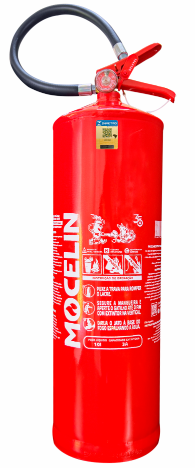 Extintor 10L Água Pressurizada