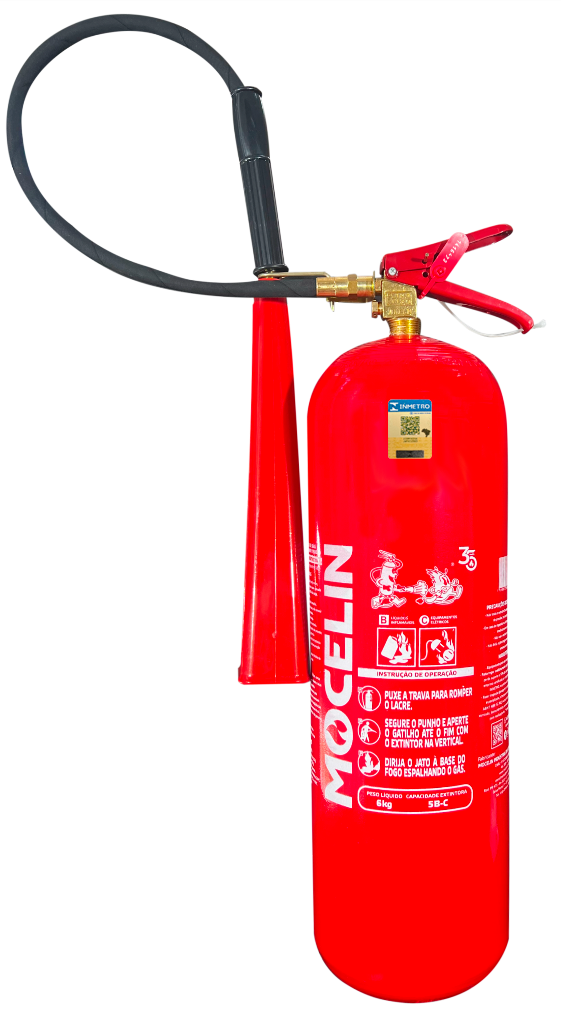 Extintor CO2 6kg